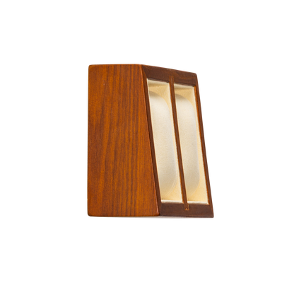 Wooden Two Watch Display Holder - Secure Display
