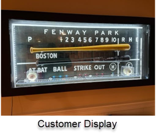 Large Lighted Metal Wall Display Case for Guitars, Sports Memorabilia & Collectibles